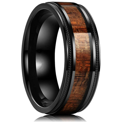 Black Stainless Steel Guitar String Rings
