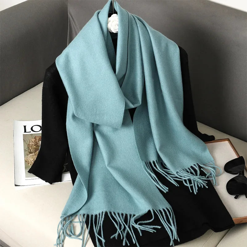 Scarf Warm Thicken Cashmere Shawl Scarves