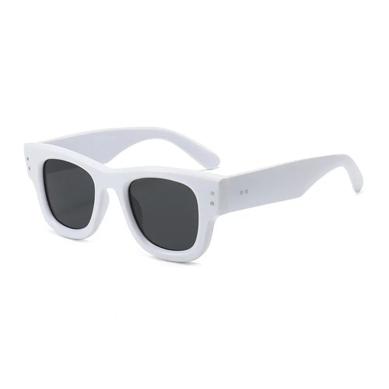 Bold Square Eyepieces lunettes Sunglasses
