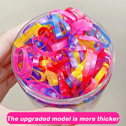 500PCS Upgraded Thickened Elastic Hair Bands