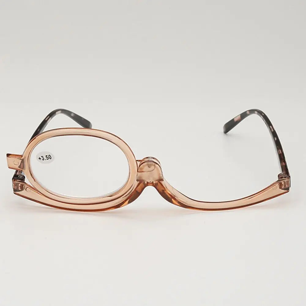 Portable Rotating Magnifying Makeup Reading Glasses