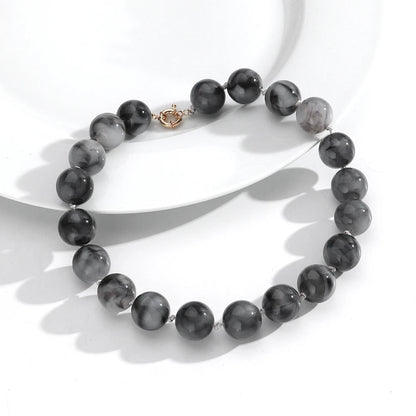Bohemian Style Handmade Beaded Necklace Jewelry