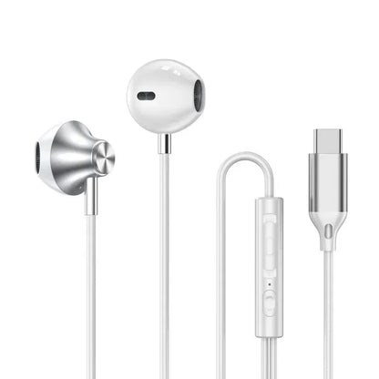 Headphones HiFi Surround Sound In-ear USB Type C/3.5mm With Wire Control
