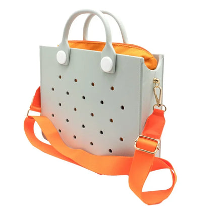 Tote Handbag Storage EVA Large Leather Shoulder Casual Waterproof Bag
