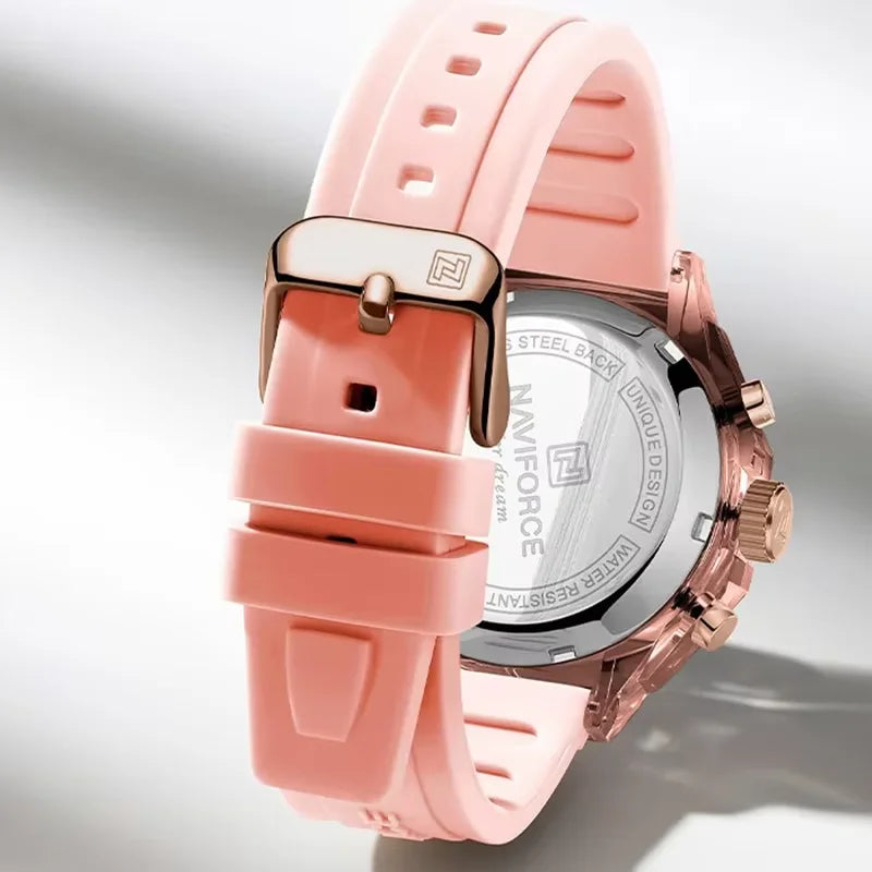 Casual Sports Quartz LCD Digital Display 50M Waterproof Wristwatch