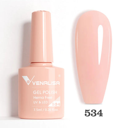 Full Coverage Beautiful Semi Permanent Soak Off UV LED Gel Nail Polish