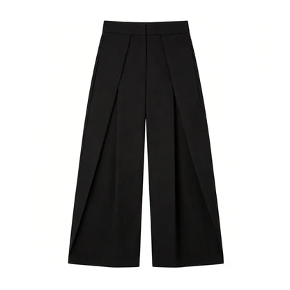 Black Baggy Wide Leg Pants
