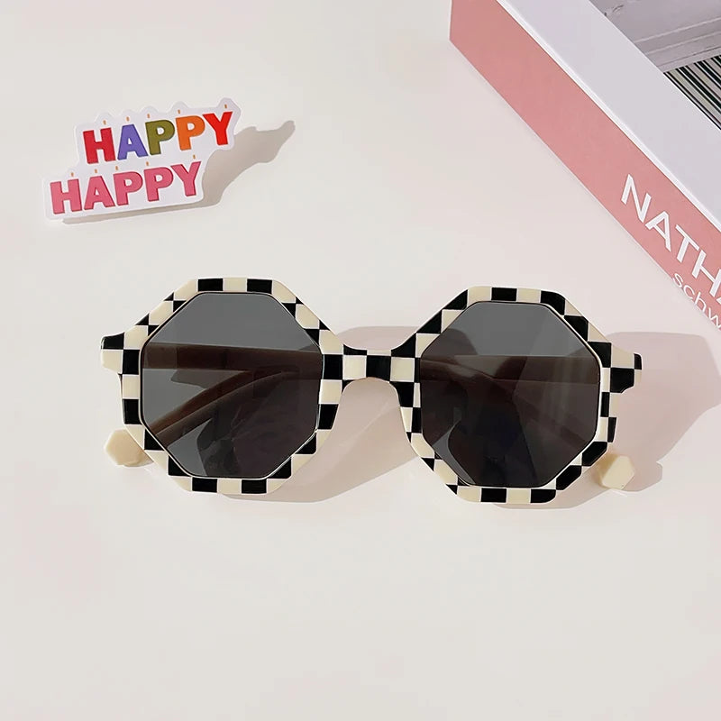 Frosted Round Outdoor Sun Protection Sunglasses