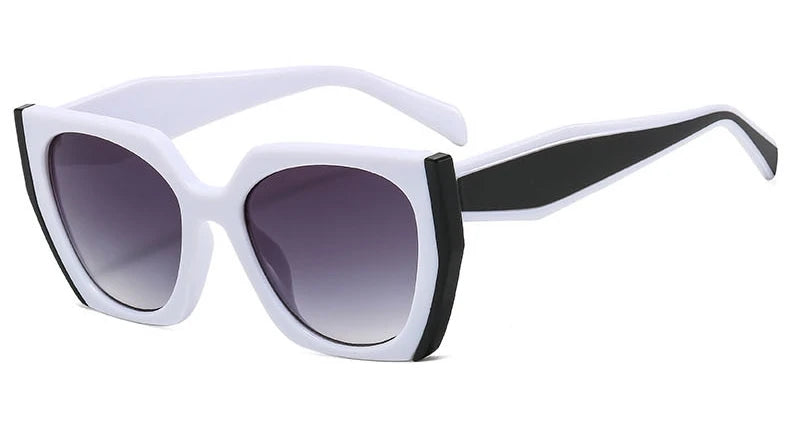Luxury Cat Eye Polygon Elegant Sunglasses