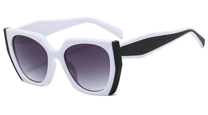 Luxury Cat Eye Polygon Elegant Sunglasses