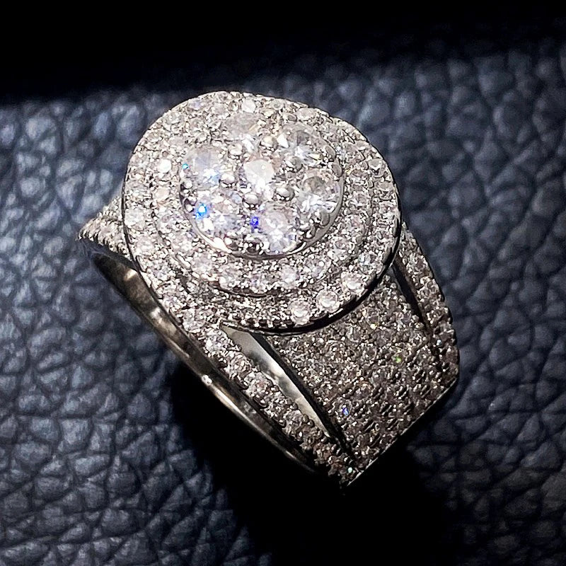 Gorgeous Sparkling Cubic Zirconia Rings