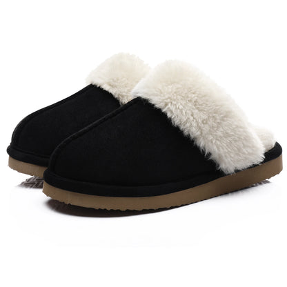 Crestar Winter Home Warm Comfortable Fur Slippers