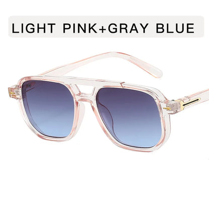 Square double-barrier protection Sunglasses