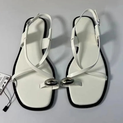 Flat Clip Toe Leisure Sandals