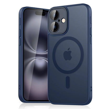 Magnetic Matte Translucent Shockproof iPhone Wireless Charge Cover