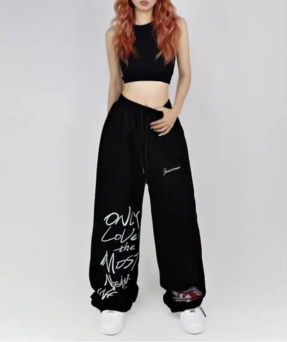 Street Hip-hop Wide Leg Pants