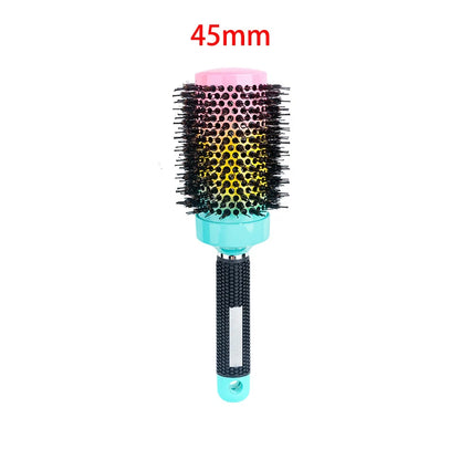 Professional Ceramic Thermal Round Brush Salon Blow Drying Curling Barrel Brush