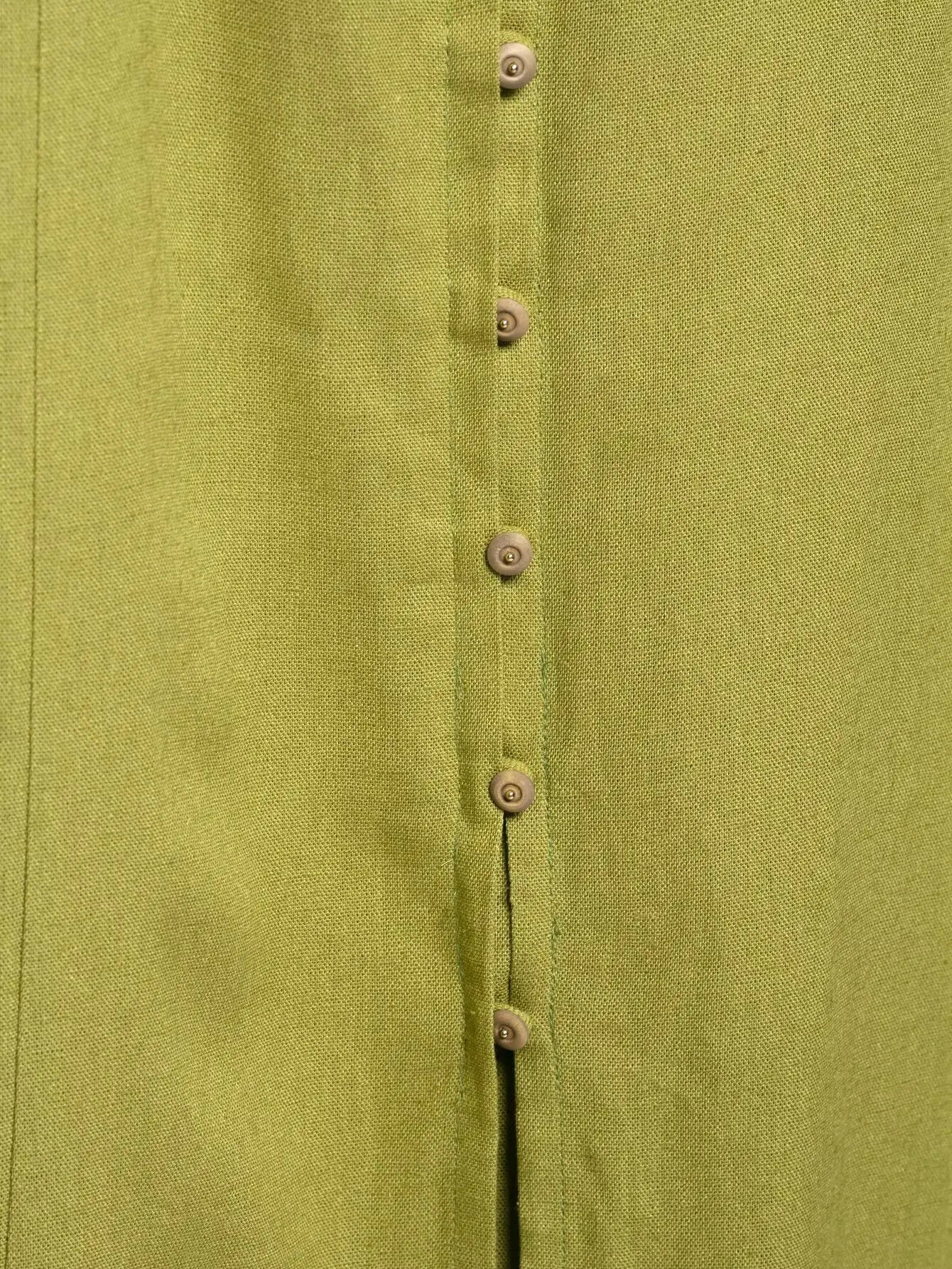 Square Collar Sleeveless Dress