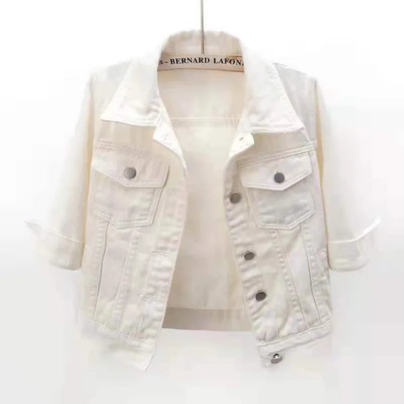 Denim Short Casual Loose Jean Jackets