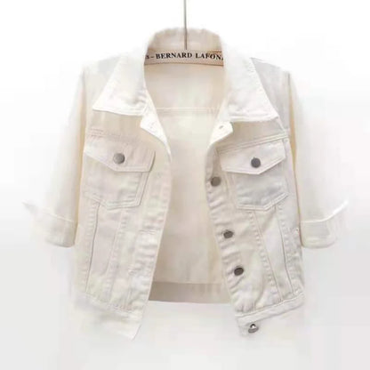 Denim Short Casual Loose Jean Jackets