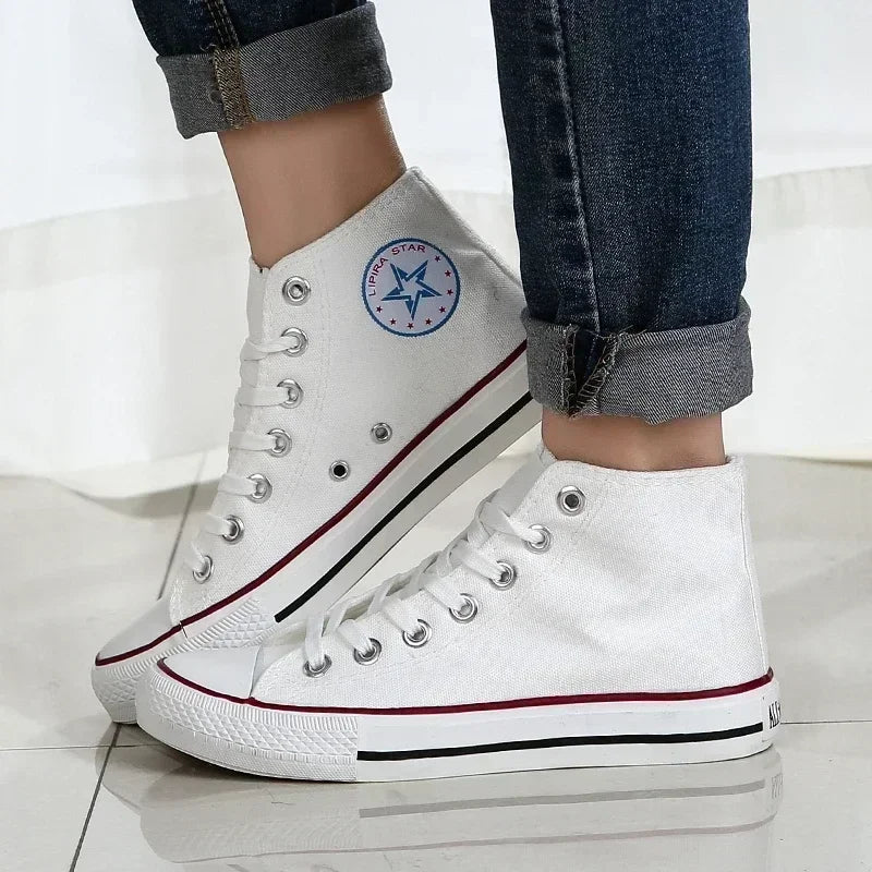 Classic High Top Sports Canvas Walking Sneakers