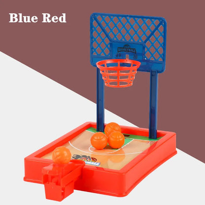 Mini Desktop Board Basketball Hoop Finger Shooting Machine Toys