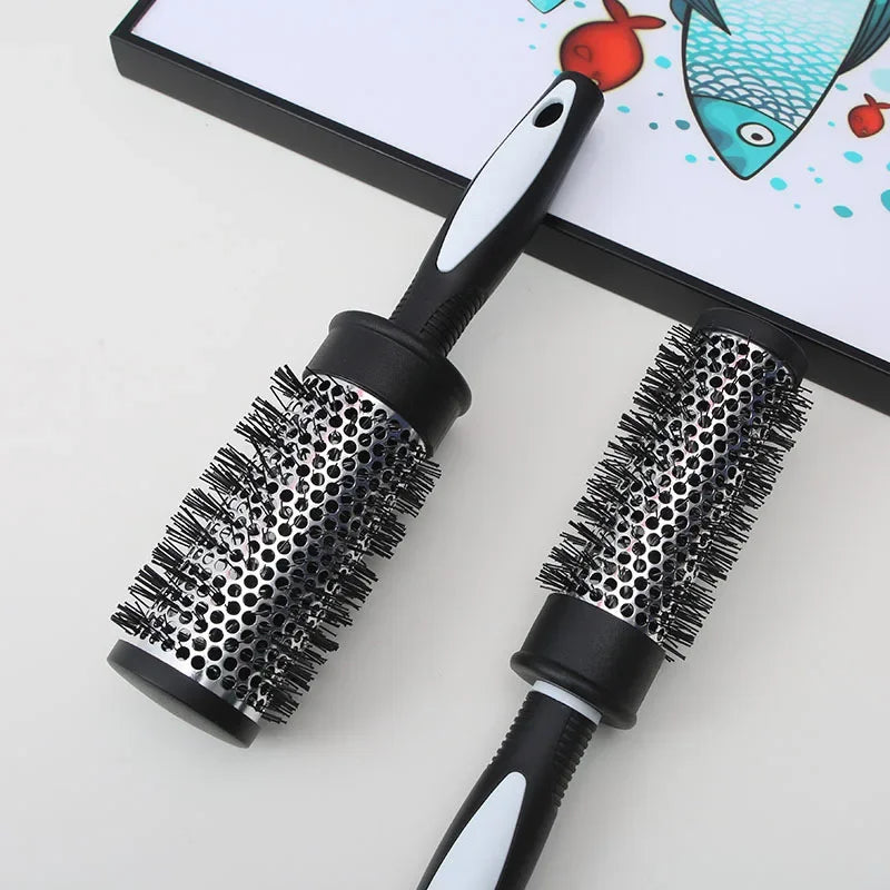Round Curling Roller Comb Hair Styling