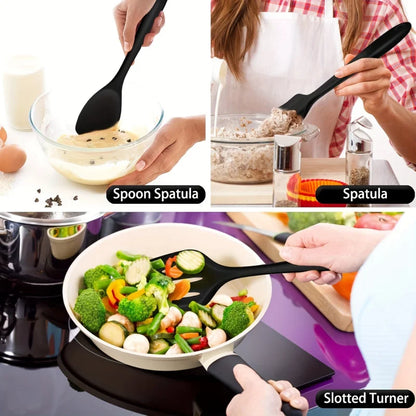 1 ‌ /7-Piece Silicone Kitchen Utensil Set