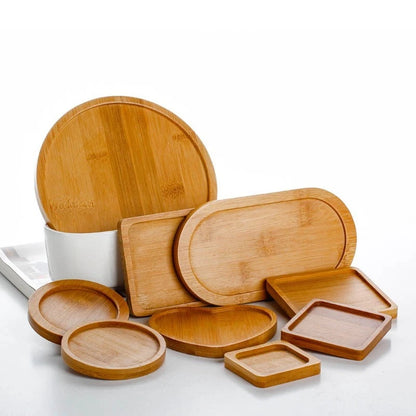 Bamboo Mini Tray Multi Style Storage Trays