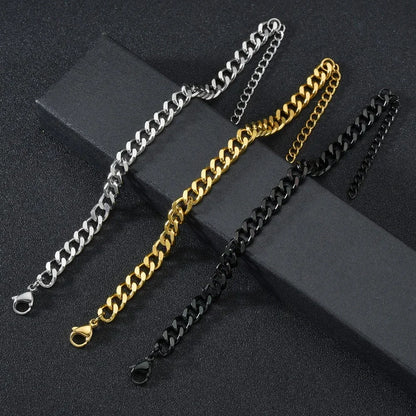 DANA 3.5-7MM Stainless Steel Chain Bracelets
