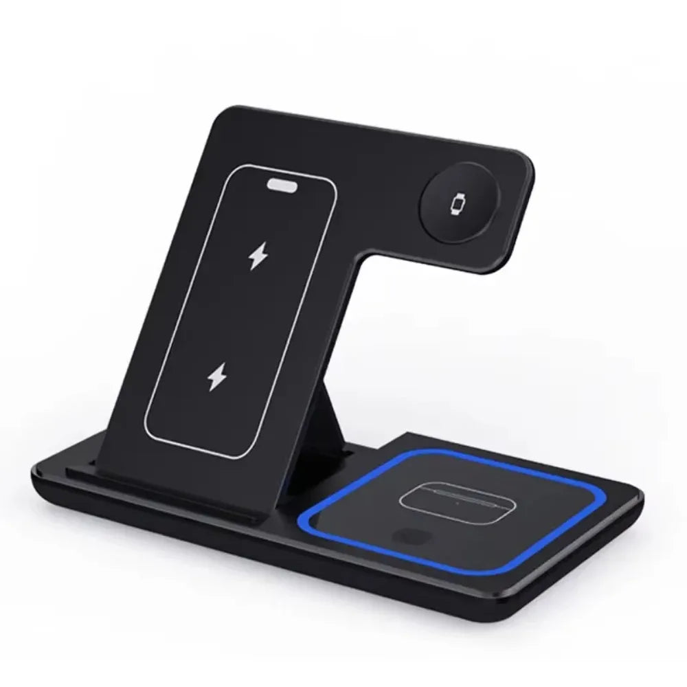 Foldable Phone Wireless Charger Station For iPhone