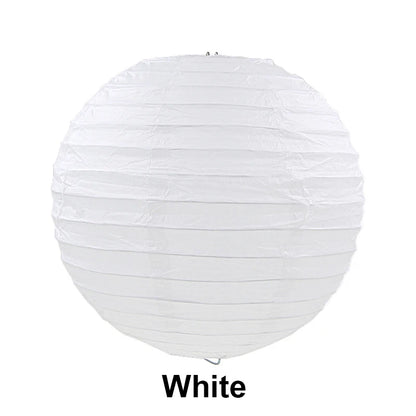 10/15/20/25/30cm Round Chinese Paper Lanterns Birthday Wedding Decor Gift