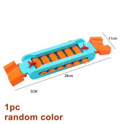 Big Building Blocks Marble Race Run Track Dinosaur Part Maze Toy