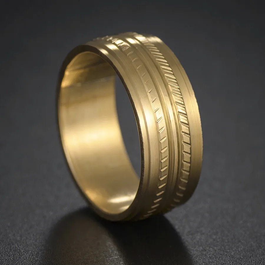 Stainless Steel Matte Rings