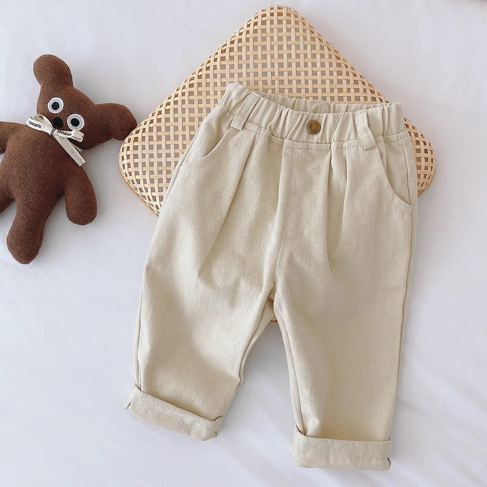 Pants Autumn Spring Casual Cotton Canvas Pants