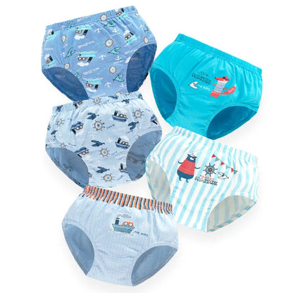 5 Packs/Box Mickey Cartoon Soft Cotton underwear