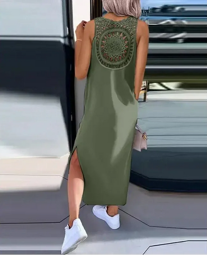 Sleeveless Sexy Loose Slim Dress