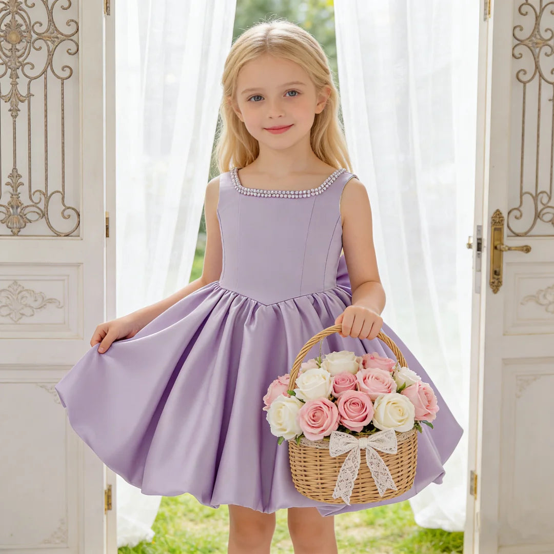 Elegant beautiful popular bud queue party dress