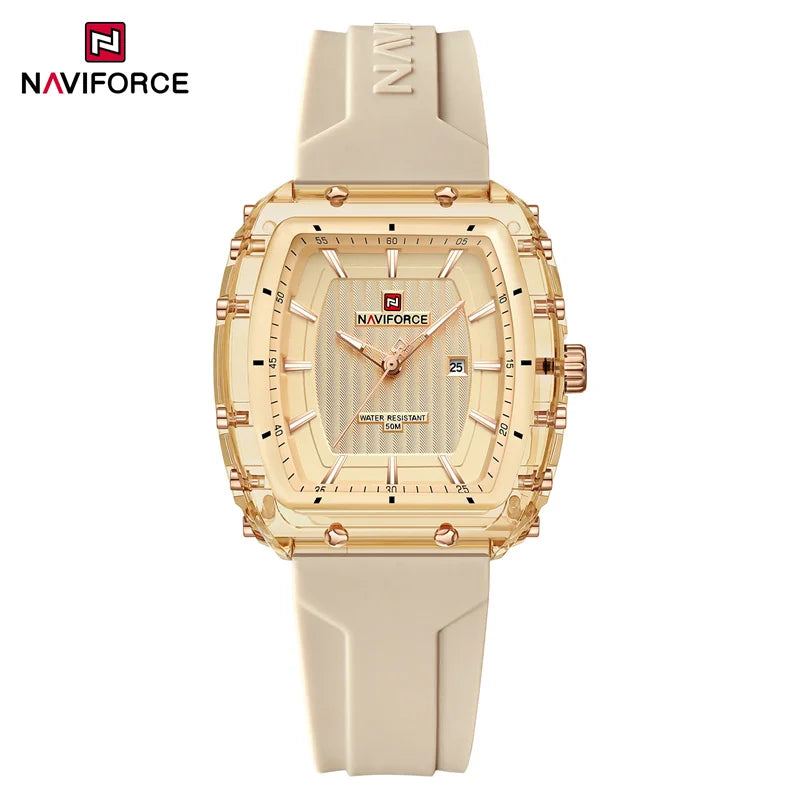 Quartz 5ATM Waterproof Shockproof Luxury Wristwatch