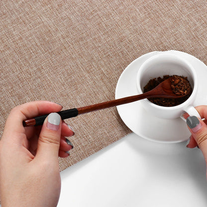1Pc Wooden Spoon for Eating Mixing Stirring Cooking