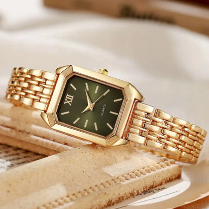 Stainless Steel Bracelet Folding buckle Quartz Watches