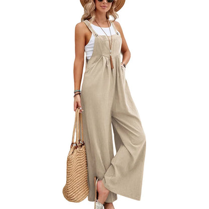 Slim Street Wear Prevalent Jumpsuits