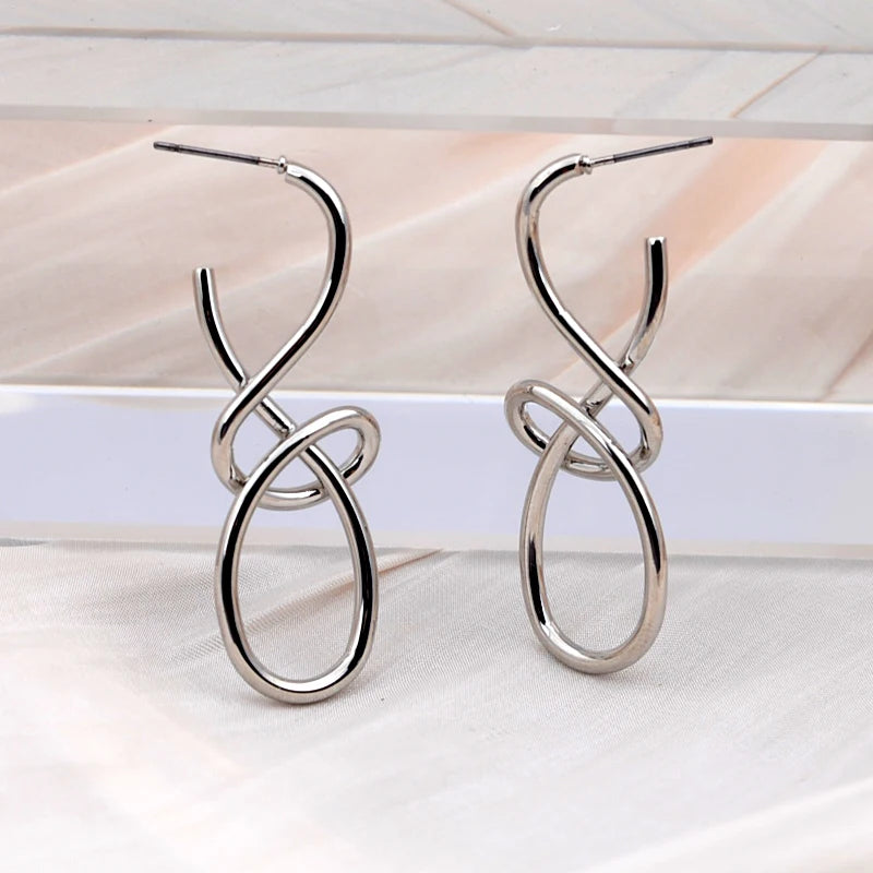 Geometry Drop Earrings
