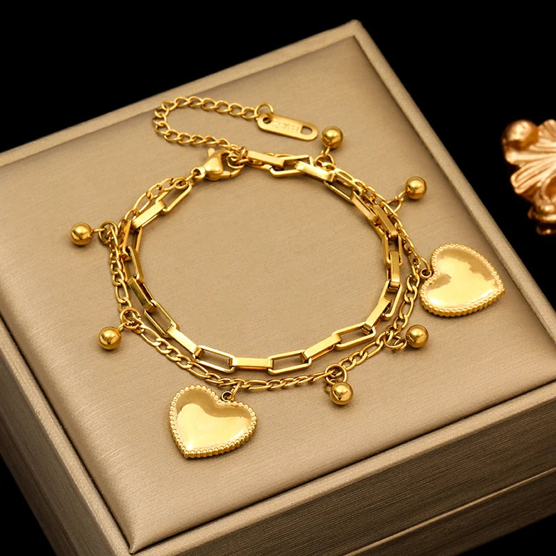 DANA Twisted 18K Gold Plated Bracelet