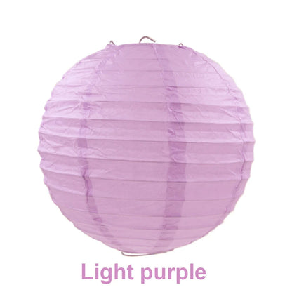 10/15/20/25/30cm Round Chinese Paper Lanterns Birthday Wedding Decor Gift