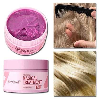 Magical Keratin Hair Mask 5 Seconds Repair Hair Soft Smooth Shiny