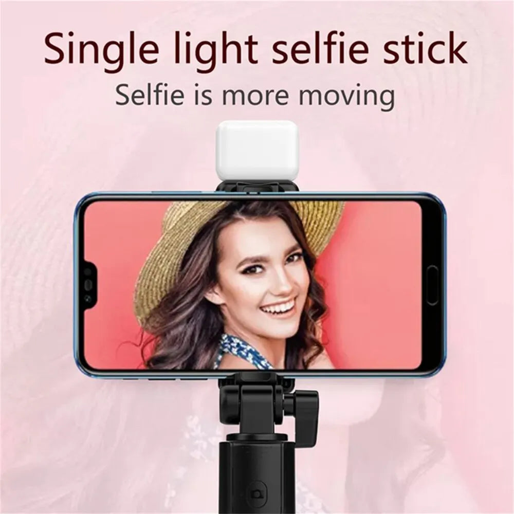 Portable Bluetooth Selfie Stick Tripod Holder with Remote