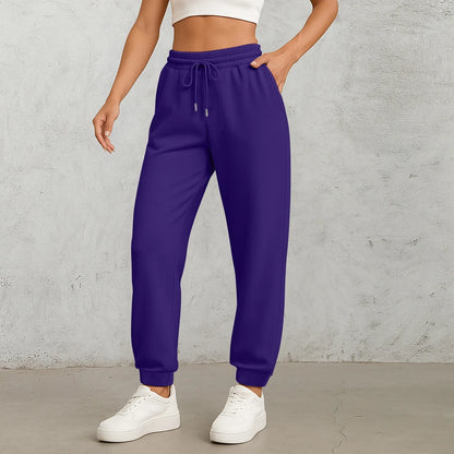 Straight Leg Elastic Waist Pants