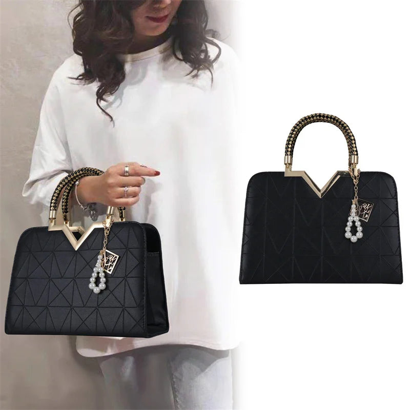 Leather Luxury Handbag Shoulder Bag