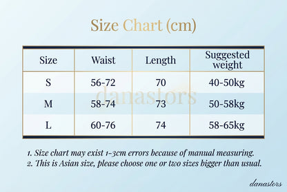 Vintage Pleated High Waist Korean College Long Goth Skirt